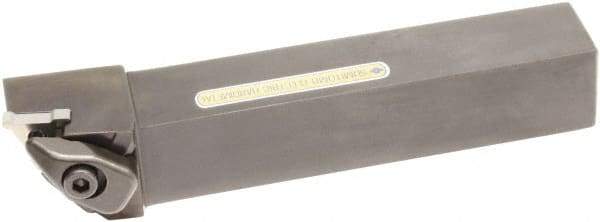 Sumitomo - DTR, Left Hand Cut, -17.5° Lead Angle, 1" Shank Height x 1" Shank Width, Negative Rake Indexable Turning Toolholder - 6" OAL, TRM 5517 Insert Compatibility, Series SumiTurn T-Rex - Americas Industrial Supply