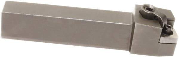 Sumitomo - MSRN, Left Hand Cut, 15° Lead Angle, 1-1/4" Shank Height x 1-1/4" Shank Width, Positive Rake Indexable Turning Toolholder - 6" OAL, SNMG 543 Insert Compatibility, Series Multi-Option - Americas Industrial Supply