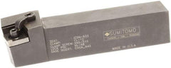 Sumitomo - MCKN, Right Hand Cut, 15° Lead Angle, 1-1/4" Shank Height x 1-1/4" Shank Width, Negative Rake Indexable Turning Toolholder - 6" OAL, CNMG 643 Insert Compatibility, Series Multi-Option - Americas Industrial Supply