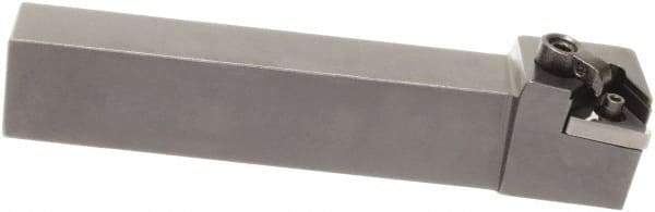 Sumitomo - MTGN, Left Hand Cut, 0° Lead Angle, 3/4" Shank Height x 3/4" Shank Width, Negative Rake Indexable Turning Toolholder - 4-1/2" OAL, TNMG 322 Insert Compatibility, Series Multi-Option - Americas Industrial Supply