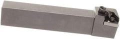 Sumitomo - MTGN, Left Hand Cut, 0° Lead Angle, 3/4" Shank Height x 3/4" Shank Width, Negative Rake Indexable Turning Toolholder - 4-1/2" OAL, TNMG 322 Insert Compatibility, Series Multi-Option - Americas Industrial Supply