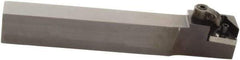 Sumitomo - MTAN, Left Hand Cut, 0° Lead Angle, 1" Shank Height x 1" Shank Width, Negative Rake Indexable Turning Toolholder - 6" OAL, TNMG 432 Insert Compatibility, Series Multi-Option - Americas Industrial Supply