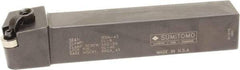 Sumitomo - MRGN, Right Hand Cut, 1" Shank Height x 1" Shank Width, Negative Rake Indexable Turning Toolholder - 6" OAL, RNMG 43 Insert Compatibility, Series Multi-Option - Americas Industrial Supply