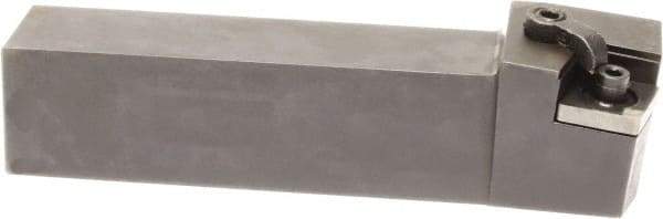 Sumitomo - MCKN, Left Hand Cut, 15° Lead Angle, 1-1/4" Shank Height x 1-1/4" Shank Width, Negative Rake Indexable Turning Toolholder - 6" OAL, CNMG 643 Insert Compatibility, Series Multi-Option - Americas Industrial Supply