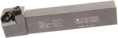 Sumitomo - MTGN, Right Hand Cut, 0° Lead Angle, 1" Shank Height x 1" Shank Width, Negative Rake Indexable Turning Toolholder - 6" OAL, TNMG 432 Insert Compatibility, Series Multi-Option - Americas Industrial Supply