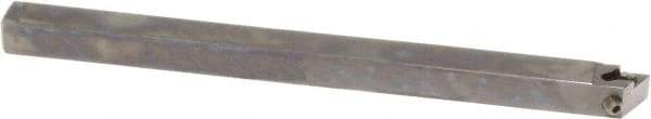 Sumitomo - PDJC, Right Hand Cut, -3° Lead Angle, 1/2" Shank Height x 1/2" Shank Width, Positive Rake Indexable Turning Toolholder - 6" OAL, DCMT 32.52 Insert Compatibility, Series Swiss - Americas Industrial Supply