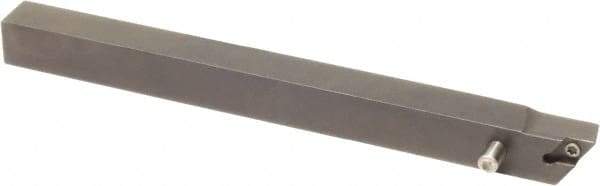 Sumitomo - SDAC, Right Hand Cut, 0° Lead Angle, 3/8" Shank Height x 3/8" Shank Width, Positive Rake Indexable Turning Toolholder - 6" OAL, DCMT 21.51 Insert Compatibility, Series Screw Lock - Americas Industrial Supply