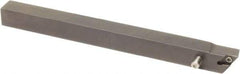 Sumitomo - SDAC, Right Hand Cut, 0° Lead Angle, 3/8" Shank Height x 3/8" Shank Width, Positive Rake Indexable Turning Toolholder - 6" OAL, DCMT 21.51 Insert Compatibility, Series Screw Lock - Americas Industrial Supply