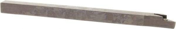 Sumitomo - SVAB, Left Hand Cut, 0° Lead Angle, 5/8" Shank Height x 5/8" Shank Width, Positive Rake Indexable Turning Toolholder - 6" OAL, VBMT 332 Insert Compatibility, Series Screw Lock - Americas Industrial Supply