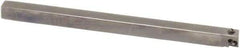 Sumitomo - PCLC, Left Hand Cut, -5° Lead Angle, 1/2" Shank Height x 1/2" Shank Width, Positive Rake Indexable Turning Toolholder - 6" OAL, CCMT 32.52 Insert Compatibility, Series Swiss - Americas Industrial Supply