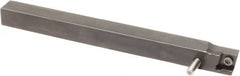 Sumitomo - SCAC, Right Hand Cut, 0° Lead Angle, 3/8" Shank Height x 3/8" Shank Width, Neutral Rake Indexable Turning Toolholder - 4-1/2" OAL, CC.. 21.51 Insert Compatibility, Series Screw Lock - Americas Industrial Supply