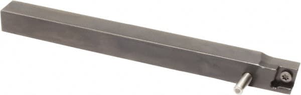 Sumitomo - SCAC, Right Hand Cut, 0° Lead Angle, 1/2" Shank Height x 1/2" Shank Width, Neutral Rake Indexable Turning Toolholder - 4-1/2" OAL, CC.. 32.52 Insert Compatibility, Series Screw Lock - Americas Industrial Supply