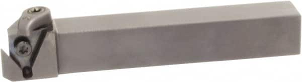 Sumitomo - External Thread, 0.1378" Max Depth of Cut, 0.1" Min Groove Width, 6" OAL, Right Hand Indexable Grooving Cutoff Toolholder - 1" Shank Height x 1" Shank Width, TGA Insert Style, GWC Toolholder Style, Series SumiTurn - Americas Industrial Supply