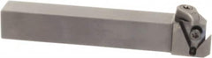 Sumitomo - GWC, External, Left Hand, 5mm Max Depth of Cut, 2.5 to 2.5mm Groove Width, Indexable Grooving Tool Holder - TGA Insert Compatibility, 20mm Shank Height, 20mm Shank Width, 125mm OAL - Americas Industrial Supply