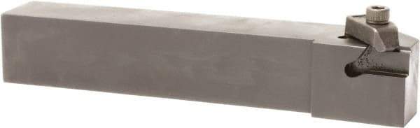 Sumitomo - SS, External, Left Hand, 0.14" Max Depth of Cut, Indexable Grooving Tool Holder - SG 2 Insert Compatibility, 3/4" Shank Height, 3/4" Shank Width, 4-1/2" OAL - Americas Industrial Supply