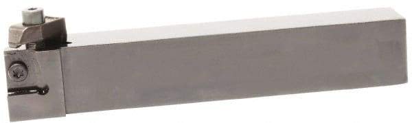 Sumitomo - GWB, External, Right Hand, 5mm Max Depth of Cut, 4.5 to 5.99mm Groove Width, Indexable Grooving Tool Holder - CGA.. Insert Compatibility, 25.4mm Shank Height, 25.4mm Shank Width, 153.39mm OAL - Americas Industrial Supply