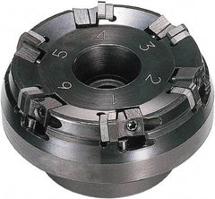 Sumitomo - 160mm Cut Diam, 50.8mm Arbor Hole, 75° Indexable Chamfer & Angle Face Mill - 12 Inserts, SNEN 0903..\xB6SNG 32. Insert, Right Hand Cut, Series Sumiboron - Americas Industrial Supply