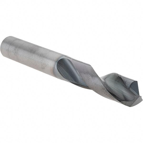 Sumitomo - 33/64" 135° Solid Carbide Screw Machine Drill Bit - TiAlCr/TiSi Finish, 1.9291" Flute Length, 3.937" OAL - Americas Industrial Supply