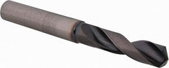 Sumitomo - 10.08mm 135° Solid Carbide Screw Machine Drill Bit - TiAlCr/TiSi Finish, 1.6142" Flute Length, 3.6614" OAL - Americas Industrial Supply
