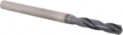 Sumitomo - 5.7mm 135° Solid Carbide Screw Machine Drill Bit - TiAlCr/TiSi Finish, 30mm Flute Length, 82mm OAL, Through Coolant - Americas Industrial Supply