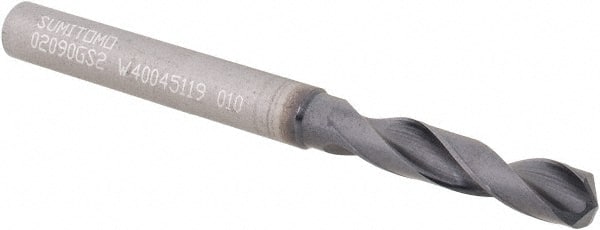 Sumitomo - 5.31mm 135° Solid Carbide Screw Machine Drill Bit - Americas Industrial Supply