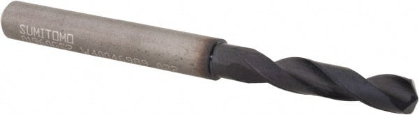 Sumitomo - 4.98mm 135° Solid Carbide Screw Machine Drill Bit - Americas Industrial Supply