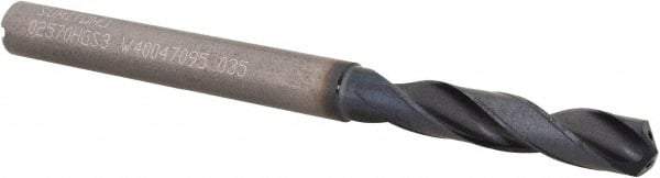 Sumitomo - 0.257" 135° Solid Carbide Screw Machine Drill Bit - TiAlCr/TiSi Finish, 1.378" Flute Length, 3.4646" OAL, Through Coolant - Americas Industrial Supply