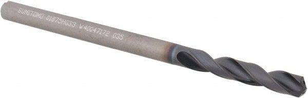 Sumitomo - 3/16" 135° Solid Carbide Screw Machine Drill Bit - Americas Industrial Supply