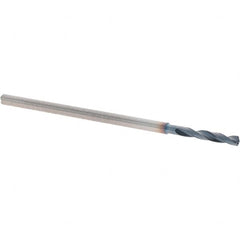 Sumitomo - 2.5mm 135° Solid Carbide Screw Machine Drill Bit - TiAlCr/TiSi Finish, 15mm Flute Length, 68mm OAL, Through Coolant - Americas Industrial Supply