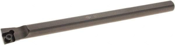 Sumitomo - 1/2" Min Bore Diam, 6" OAL, 3/8" Shank Diam, BSCLO Indexable Boring Bar - CPGM 2.51.5 Insert, Screw Holding Method - Americas Industrial Supply