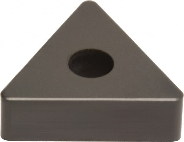 Sumitomo - TNGA333 Grade BNS800 PCBN Turning Insert - Uncoated, 60° Triangle, 3/8" Inscr Circle, 3/16" Thick, 3/64" Corner Radius - Americas Industrial Supply