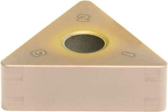 Sumitomo - 6NC-TNGA331 Grade BNC100 PCBN Turning Insert - TiCN Finish, 60° Triangle, 3/8" Inscr Circle, 3/16" Thick, 1/64" Corner Radius - Americas Industrial Supply