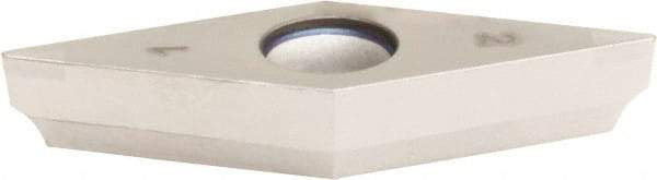 Sumitomo - 2NC-VCGA331 Grade BNC200 PCBN Turning Insert - TiN Finish, 35° Diamond, 3/8" Inscr Circle, 3/16" Thick, 1/64" Corner Radius - Americas Industrial Supply