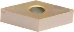 Sumitomo - 2NC-DNGA432 Grade BNC160 PCBN Turning Insert - TiN Finish, 55° Diamond, 1/2" Inscr Circle, 3/16" Thick, 1/32" Corner Radius - Americas Industrial Supply