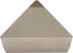 Sumitomo - NU-TPG222 Grade BN2000 PCBN Turning Insert - Uncoated, 60° Triangle, 1/4" Inscr Circle, 1/8" Thick, 1/32" Corner Radius - Americas Industrial Supply