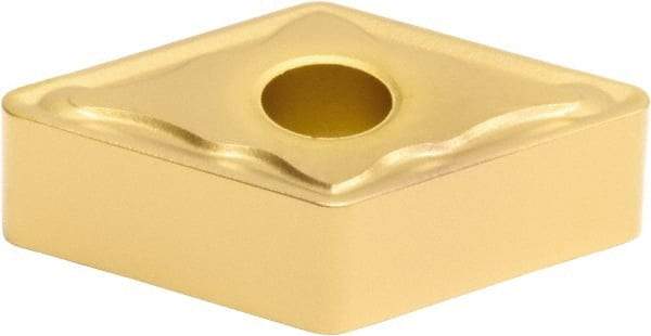 Sumitomo - DNMG332 EUX Grade AC830P Carbide Turning Insert - Al2O3 Finish, 55° Diamond, 3/8" Inscr Circle, 3/16" Thick, 1/32" Corner Radius - Americas Industrial Supply