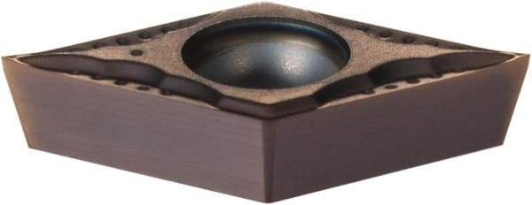Sumitomo - DCGT32.50 ESI Grade AC530U Carbide Turning Insert - TiAlN/AlCrN Finish, 55° Diamond, 3/8" Inscr Circle, 5/32" Thick, 0.0039" Corner Radius - Americas Industrial Supply