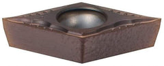 Sumitomo - DCGT32.50.5 ESI Grade AC530U Carbide Turning Insert - TiAlN/AlCrN Finish, 55° Diamond, 3/8" Inscr Circle, 5/32" Thick, 0.0078" Corner Radius - Americas Industrial Supply