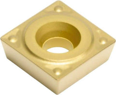 Sumitomo - SPMT321 ENF Grade AC820P Carbide Turning Insert - Al2O3 Finish, 90° Square, 3/8" Inscr Circle, 1/8" Thick, 1/64" Corner Radius - Americas Industrial Supply