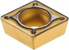 Sumitomo - CPMT32.52 ESU Grade AC700G Carbide Turning Insert - TiC Finish, 80° Diamond, 3/8" Inscr Circle, 5/32" Thick, 1/32" Corner Radius - Americas Industrial Supply