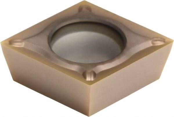 Sumitomo - CPGT32.50.5 Grade AC520U Carbide Turning Insert - TiAlN/AlCrN Finish, 80° Diamond, 3/8" Inscr Circle, 5/32" Thick, 0.0078" Corner Radius - Americas Industrial Supply