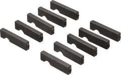 C.H. Hanson - 10 Piece, 1/8 Inch Character, Steel Type Set - 8 Character Capacity, 0-9 Content - Americas Industrial Supply