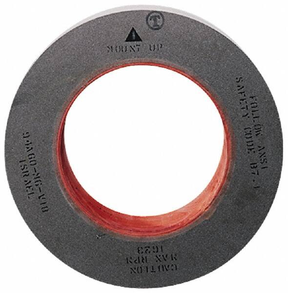 Camel Grinding Wheels - 24" Diam x 12" Hole x 4" Wide Centerless & Cylindrical Grinding Wheel - 80/120 Grit, Aluminum Oxide, Type 1, Medium/Fine Grade, Vitrified Bond, No Recess - Americas Industrial Supply