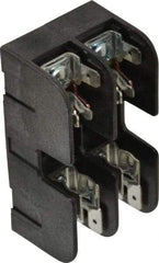 Ferraz Shawmut - 2 Pole, 10 to 14 AWG, 600 VAC/VDC, 30 Amp, DIN Rail Mount, Screw Mount Fuse Block - 13/32 Inch Diameter x 1-1/2 Inch Fuse Length, 3.04 Inch Long x 1.6 Inch Wide x 1.31 Inch High Block - Americas Industrial Supply