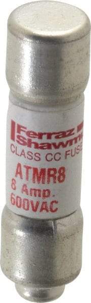 Ferraz Shawmut - 600 VAC/VDC, 8 Amp, Fast-Acting General Purpose Fuse - Clip Mount, 1-1/2" OAL, 100 at DC, 200 at AC kA Rating, 13/32" Diam - Americas Industrial Supply