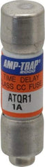 Ferraz Shawmut - 300 VDC, 600 VAC, 1 Amp, Time Delay General Purpose Fuse - Clip Mount, 1-1/2" OAL, 100 at DC, 200 at AC kA Rating, 13/32" Diam - Americas Industrial Supply