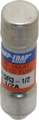 Ferraz Shawmut - 300 VDC, 600 VAC, 3.5 Amp, Time Delay General Purpose Fuse - Clip Mount, 1-1/2" OAL, 100 at DC, 200 at AC kA Rating, 13/32" Diam - Americas Industrial Supply