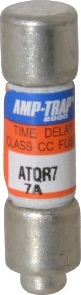 Ferraz Shawmut - 300 VDC, 600 VAC, 7 Amp, Time Delay General Purpose Fuse - Clip Mount, 1-1/2" OAL, 100 at DC, 200 at AC kA Rating, 13/32" Diam - Americas Industrial Supply