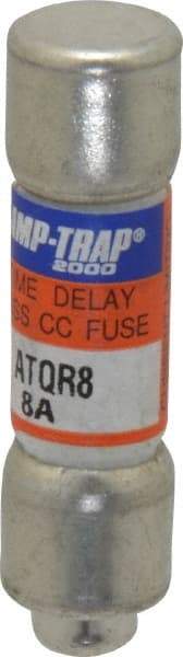 Ferraz Shawmut - 300 VDC, 600 VAC, 8 Amp, Time Delay General Purpose Fuse - Clip Mount, 1-1/2" OAL, 100 at DC, 200 at AC kA Rating, 13/32" Diam - Americas Industrial Supply