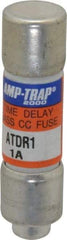 Ferraz Shawmut - 300 VDC, 600 VAC, 1 Amp, Time Delay General Purpose Fuse - Clip Mount, 1-1/2" OAL, 100 at DC, 200 at AC kA Rating, 13/32" Diam - Americas Industrial Supply